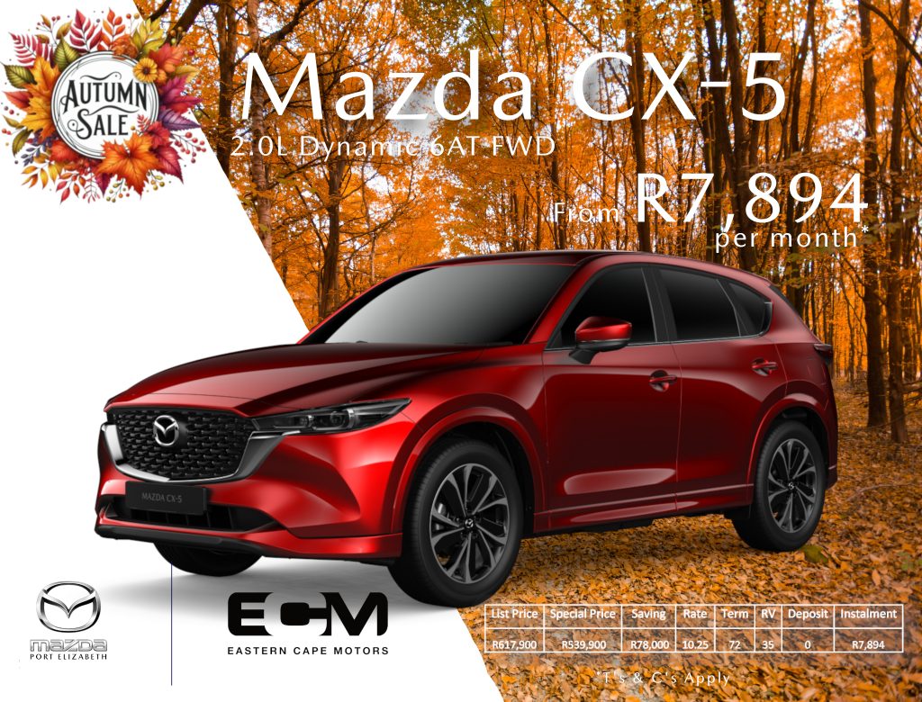 Mazda CX 5 Autumn 1-Ford Eastern Cape Motors