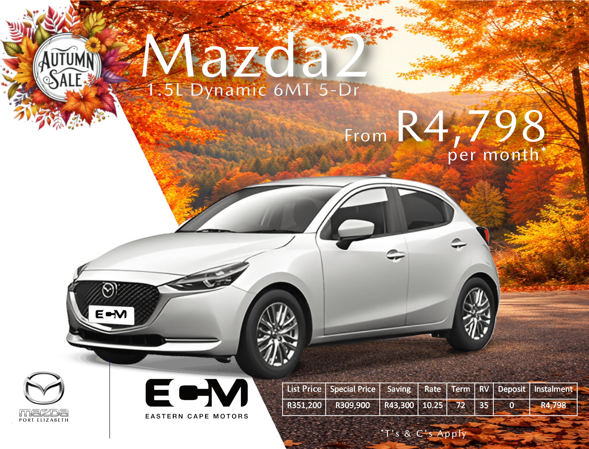 Mazda2 Autumn-Ford Eastern Cape Motors