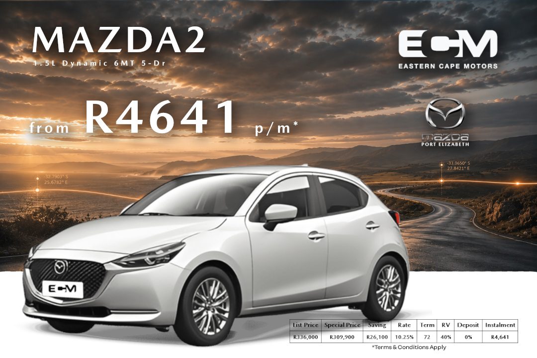 Mazda2 May-Ford Eastern Cape Motors
