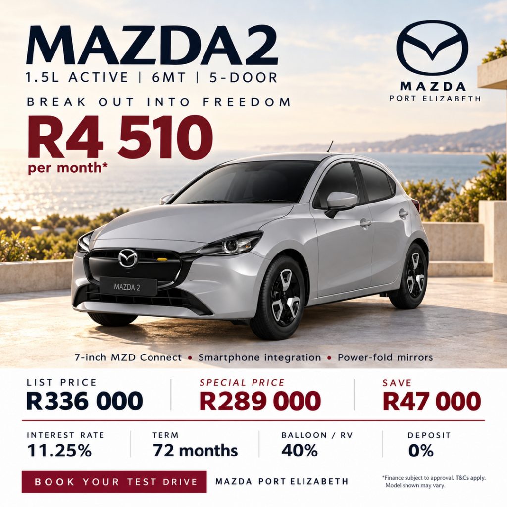 Mazda 2 1-Ford Eastern Cape Motors