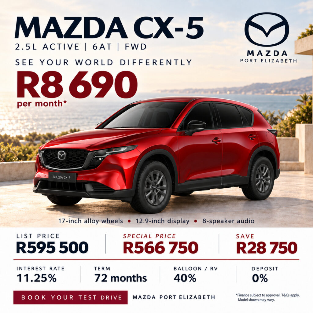 Mazda CX5 Active 1-Ford Eastern Cape Motors